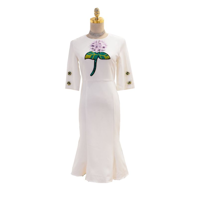 Vintage Fashion Runway - Elegantes Damen-Herbstmode-2025, Runway-Kleid, neue Damen-Kleider mit