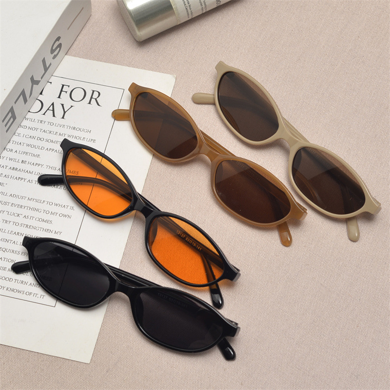 Vintage Fashion Glasses - Neue Retro Ovale Cat-Eye-Sonnenbrille für Damen