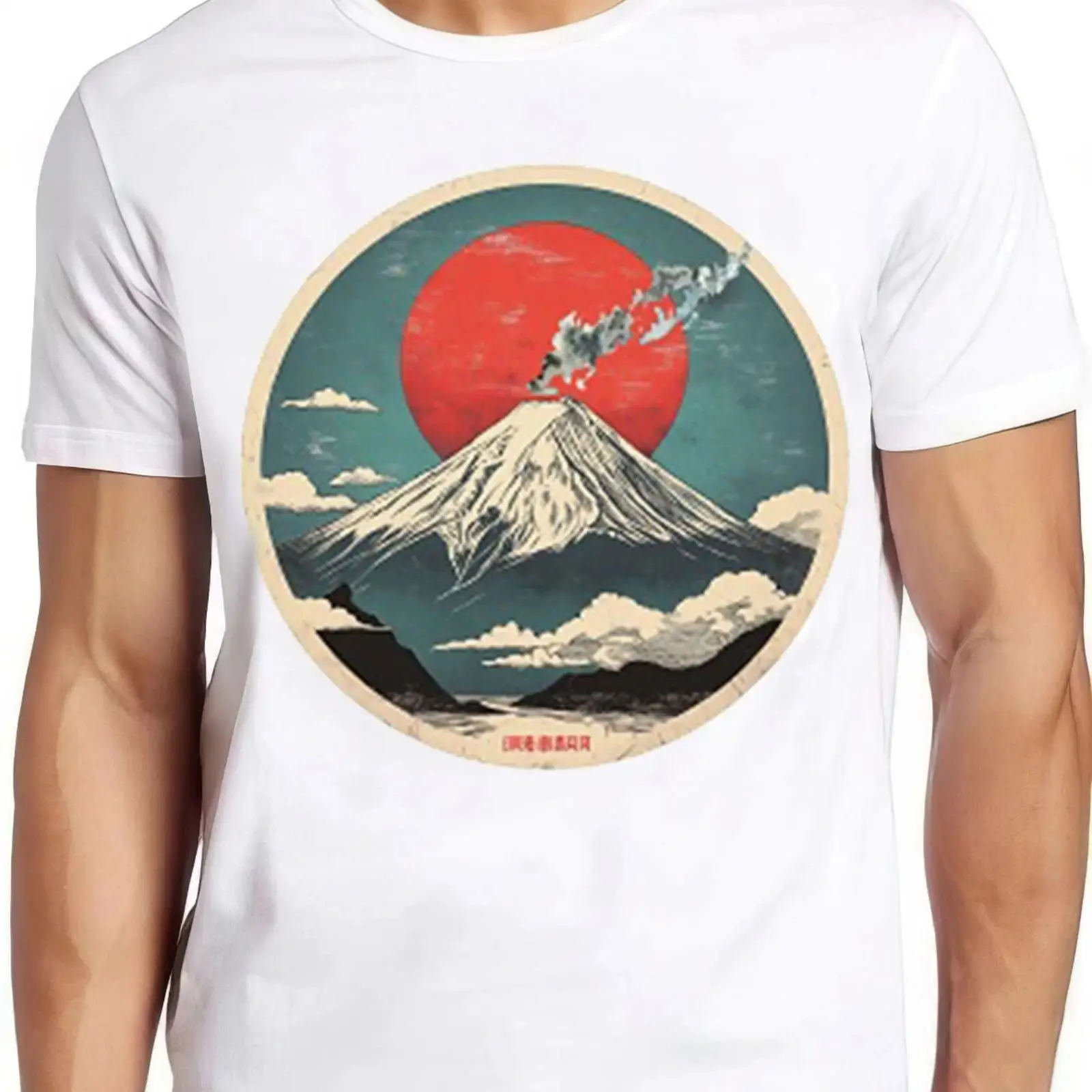 Vintage Fashion Tokyo - Fuji T-Shirt San Mount Japan Iconic