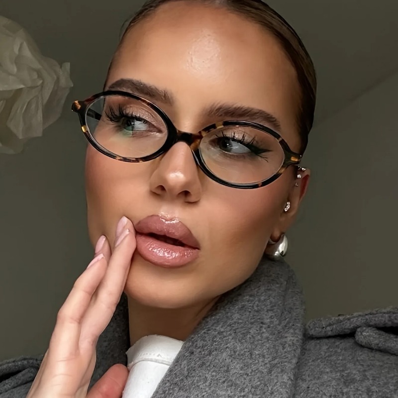 Vintage Fashion Brands - Vintage Ovale Sonnenbrille Damen Luxusmarken-Designer Kleine