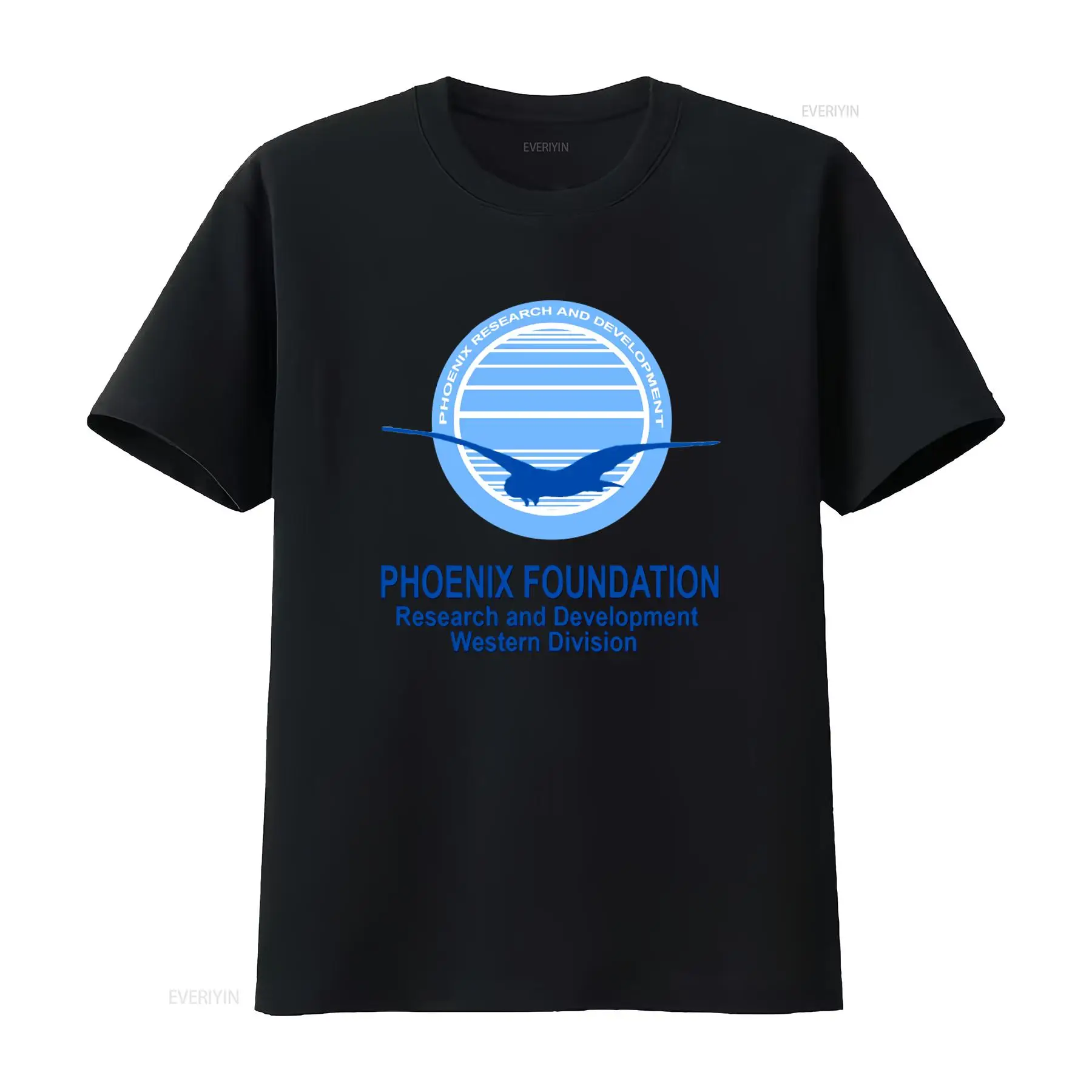 Vintage Fashion Research - Phoenix Foundation Research T-Shirt im Macgyver-Stil,