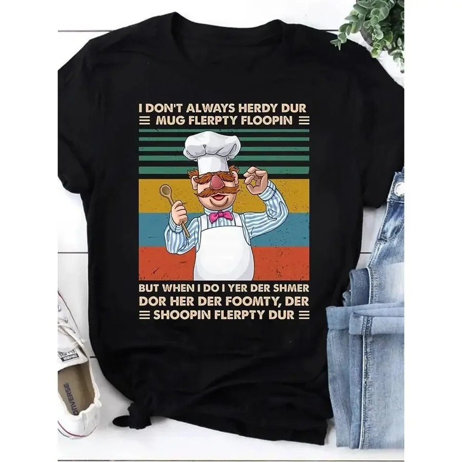 Vintage Fashion Quotes - 【Neu eingetroffen】 Lustiges Koch-T-Shirt mit Vintage-Retro-Nonsense-Zitat