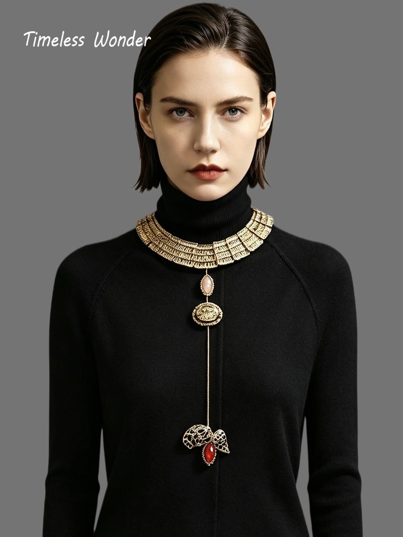 Vintage Fashion Runway - Timeless Wonder Fancy Geo Glass Pave