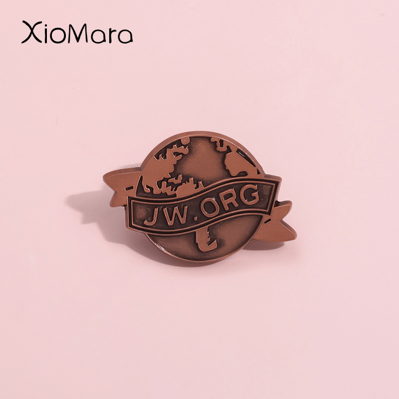 Vintage Fashion Org - Jw, org Erde Emaille Pins benutzer