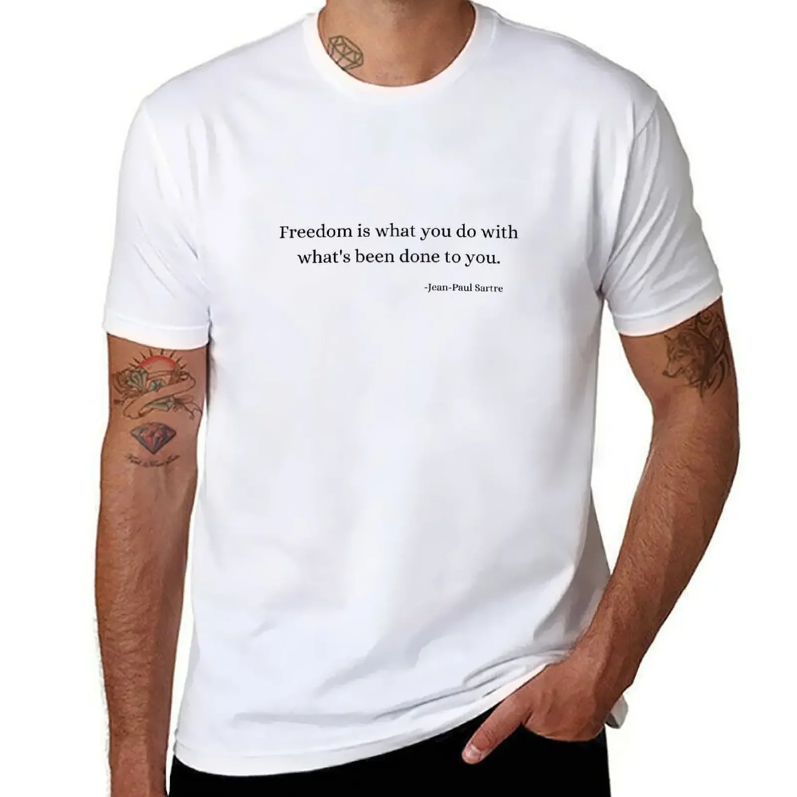 Vintage Fashion Quotes - Zitate der Geschichte Philosophie: Jean-Paul Sartre