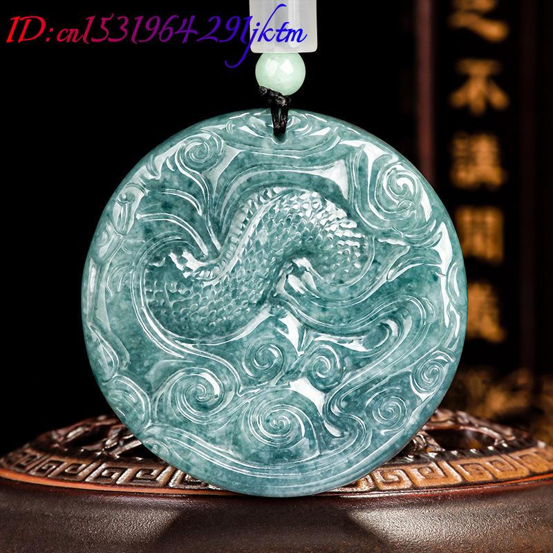 Burmesische Jadeit-Drachen-Anh – Vintage Fashion Accessories Bewertung und Preis