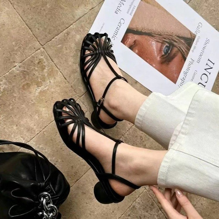 Französische Vintage-Sandalen  – Vintage Fashion Heels Bewertung und Preis