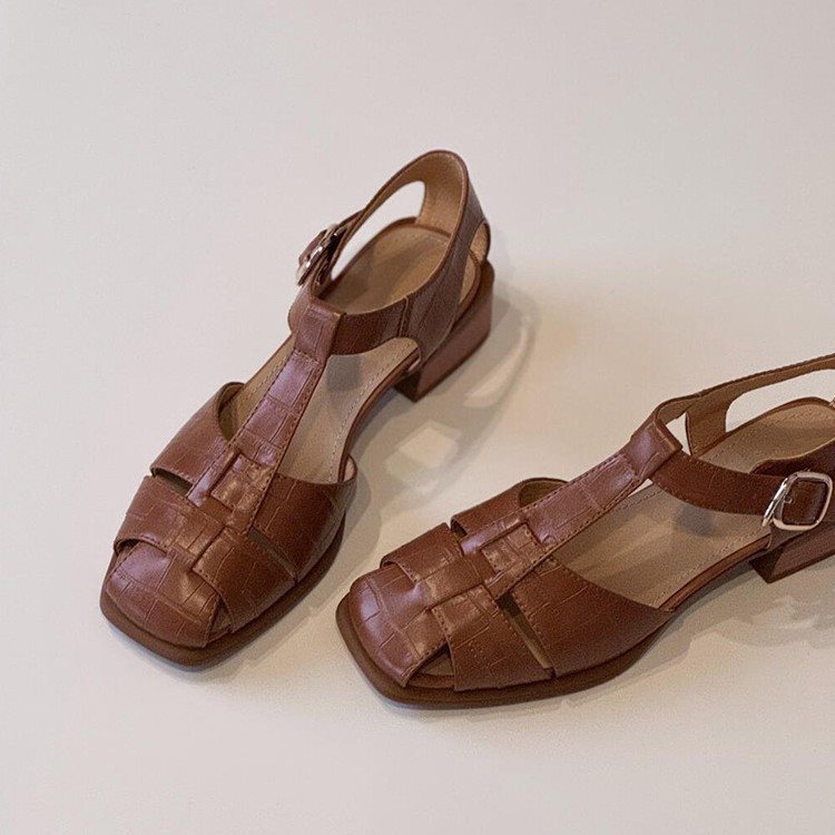 Damen Sandalen Sommer Neue Mod – Vintage Fashion Heels Bewertung und Preis
