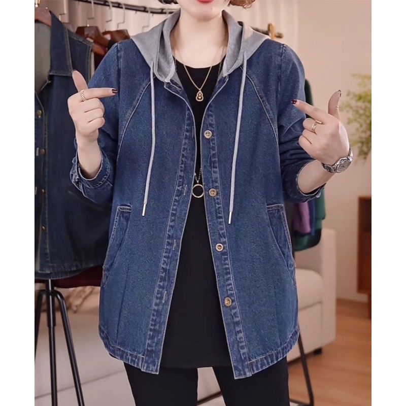 Europäische Hochwertige Denim- – Patchwork Jean Jacket Bewertung und Preis