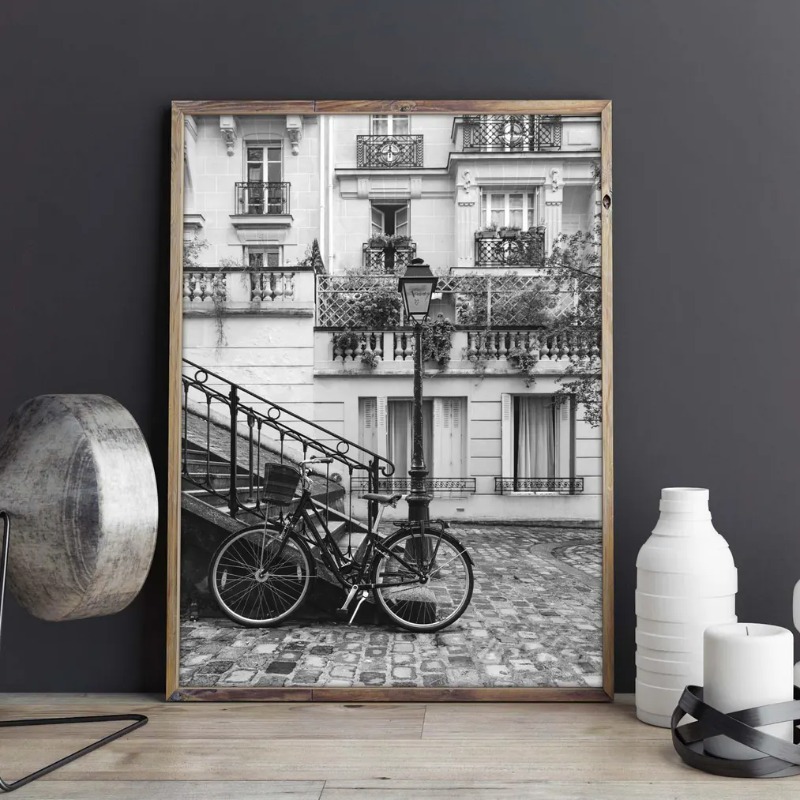 Stilvolles Schwarz-Weiß-Poster – Vintage Vogue Fashion Poster Bewertung und Preis