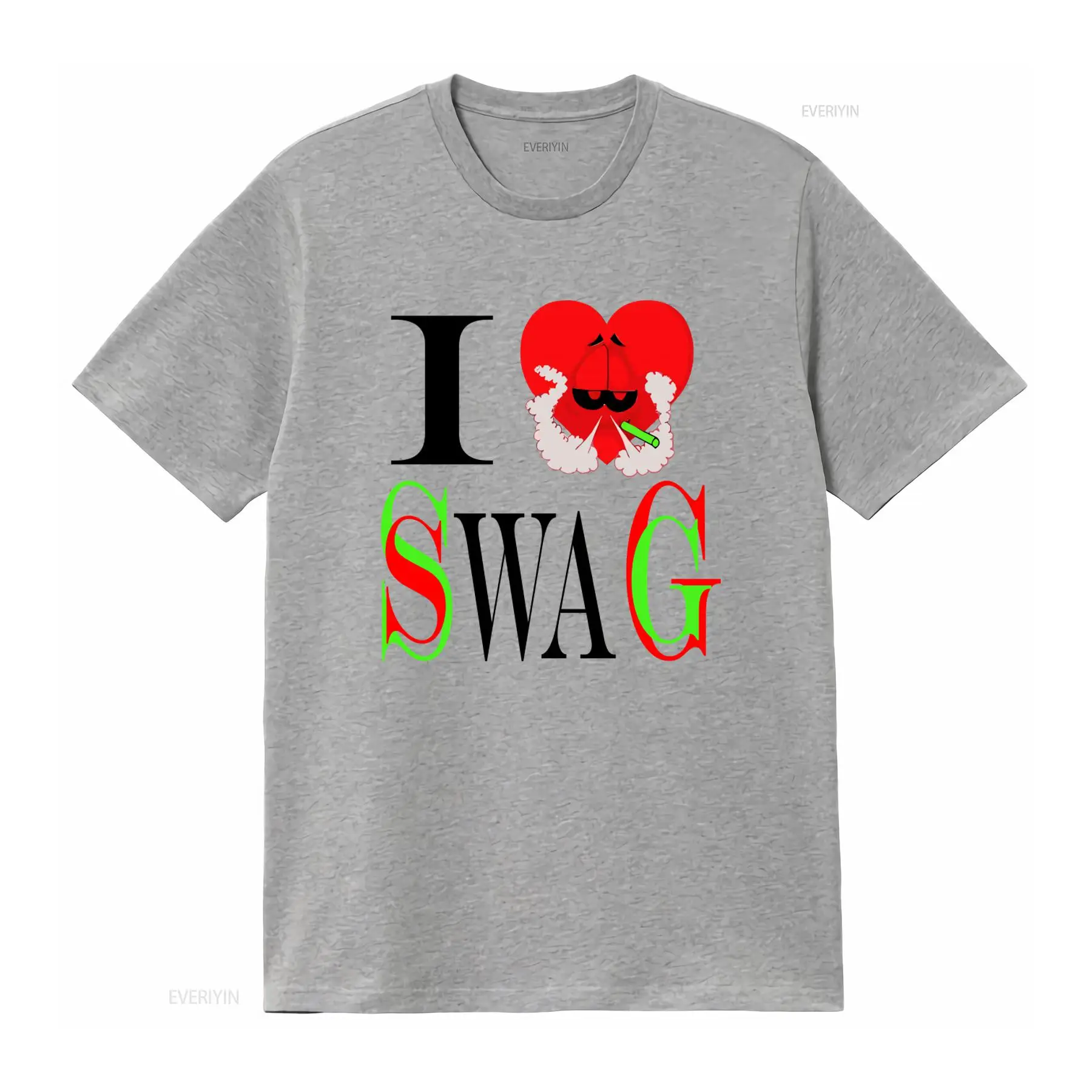 I Swag T-Shirt mit Herz-Print  – Vintage Fashion Looks Bewertung und Preis