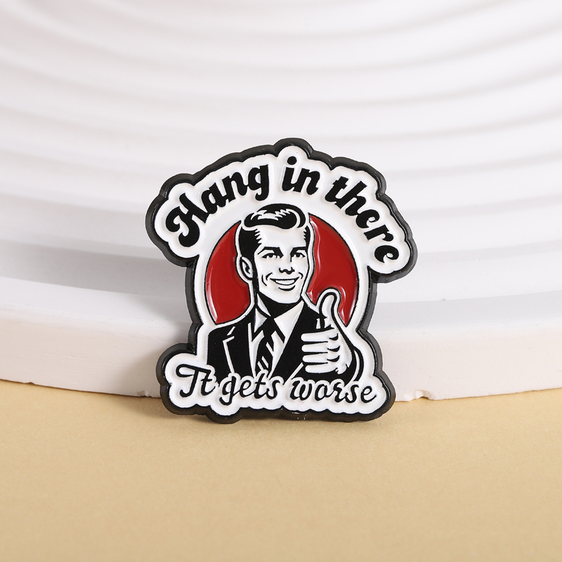 TV-Film-Charakter Emaille-Pins – Vintage Fashion Quotes Bewertung und Preis