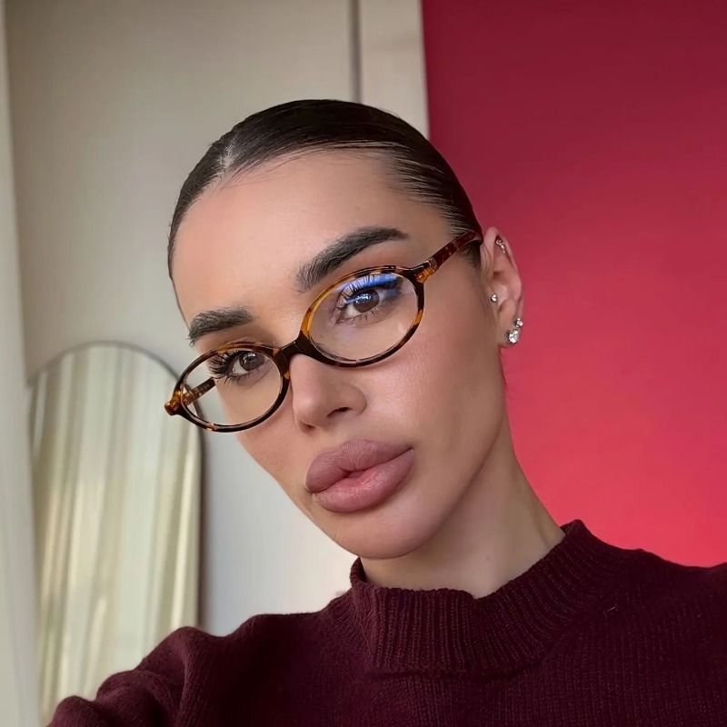 Vintage Ovale Sonnenbrille Dam – Vintage Fashion Brands Bewertung und Preis