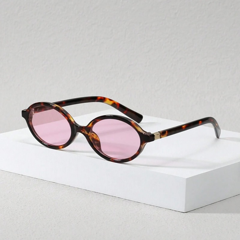 Vintage Ovale Sonnenbrille Dam – Vintage Fashion Brands Bewertung und Preis