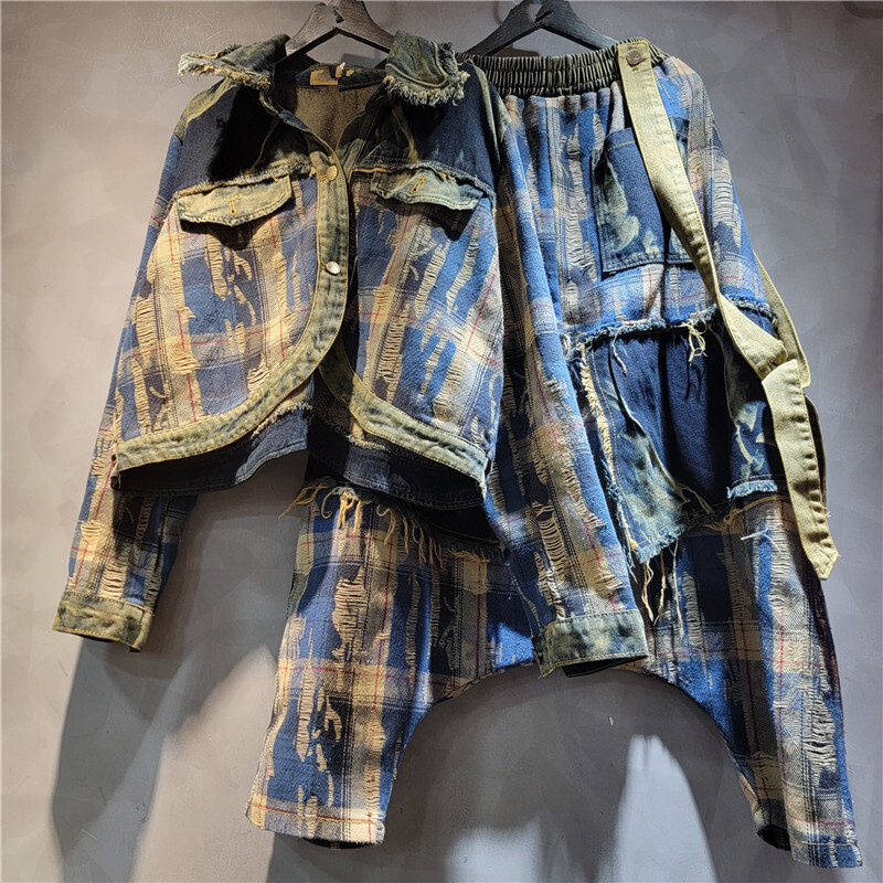 WTHT Mode frauen Unregelmäßige – Patchwork Jean Jacket Bewertung und Preis