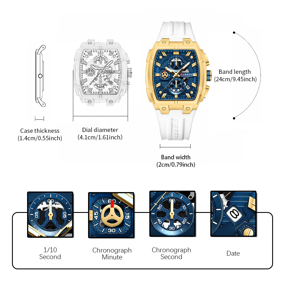 CURREN Luxus-Vintage-Uhr für H – Vintage Fashion Design Bewertung und Preis
