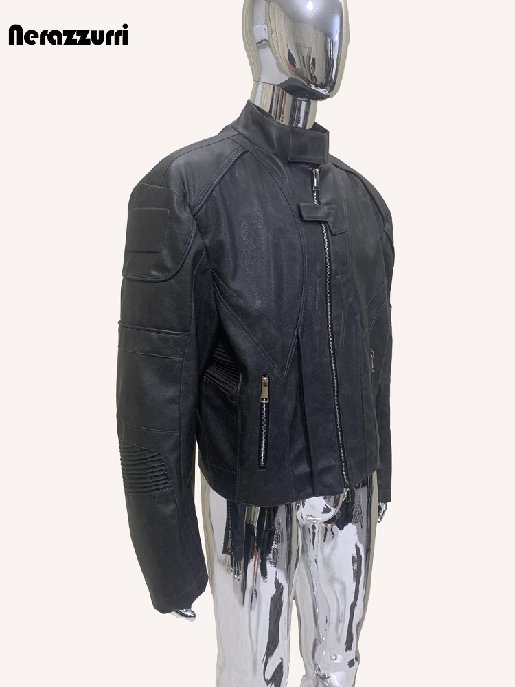 Nerazzurri Herbst Kurze Distre – Vintage Fashion Runway Bewertung und Preis