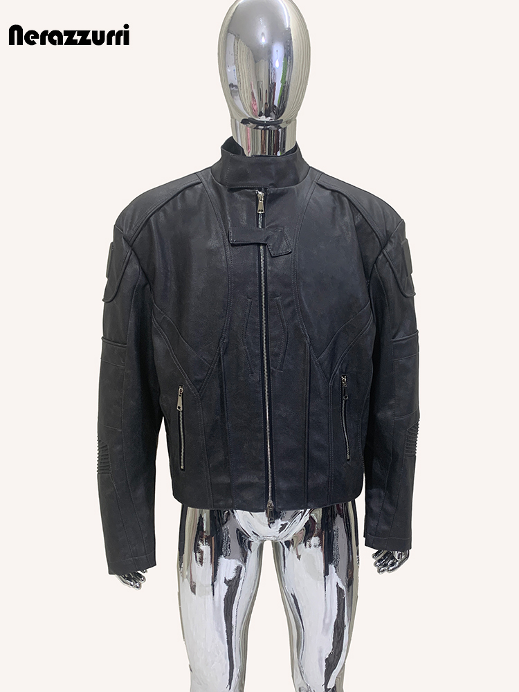 Nerazzurri Herbst Kurze Distre – Vintage Fashion Runway Bewertung und Preis