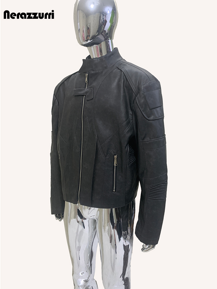 Nerazzurri Herbst Kurze Distre – Vintage Fashion Runway Bewertung und Preis
