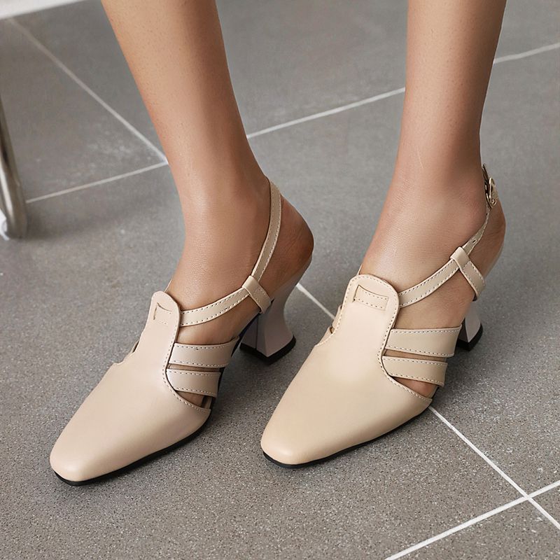 SIMLOVEYO 2025 Modische Alltag – Vintage Fashion Heels Bewertung und Preis
