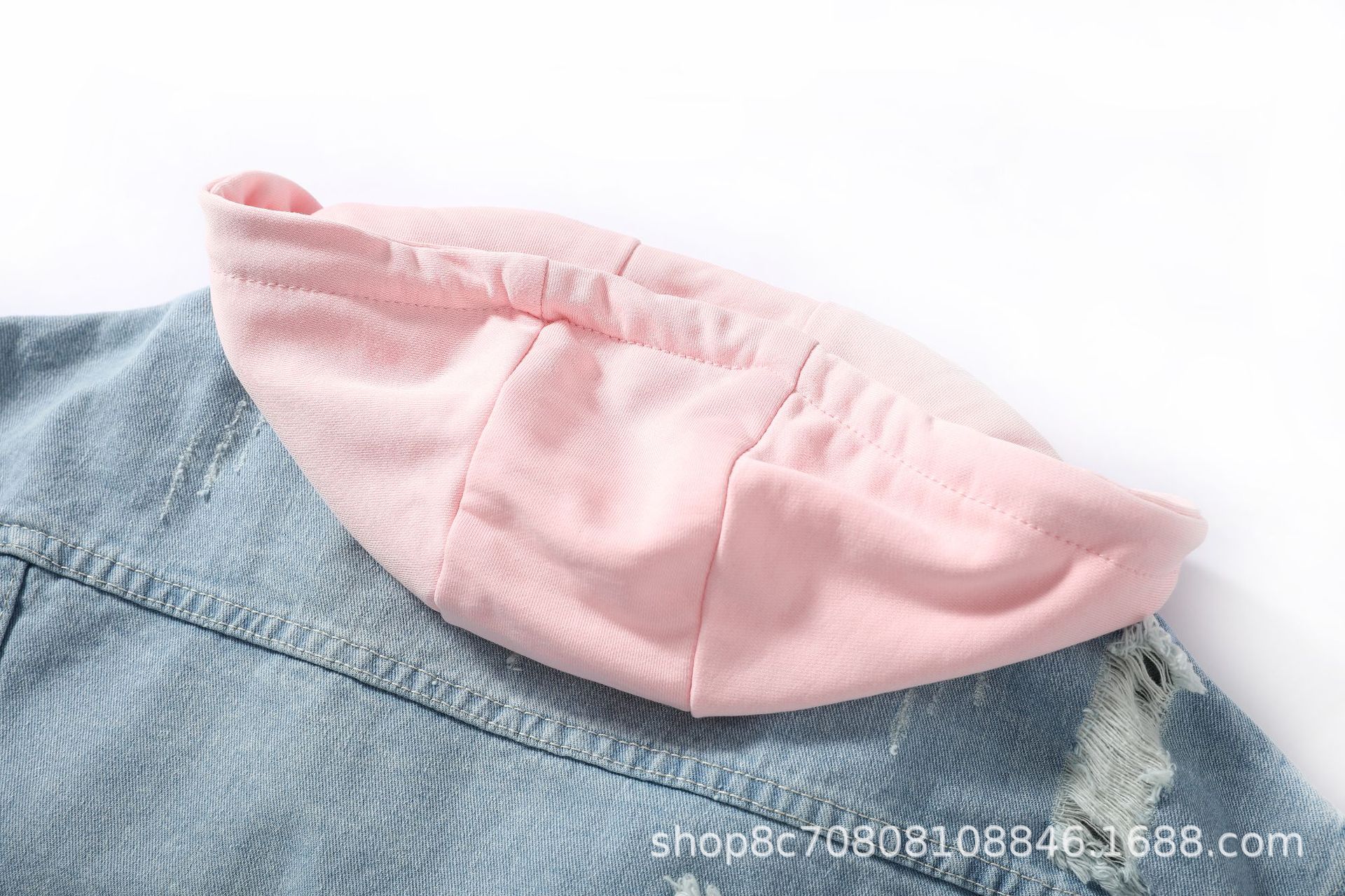 Lose Kapuzen paneele im europä – Patchwork Jean Jacket Bewertung und Preis