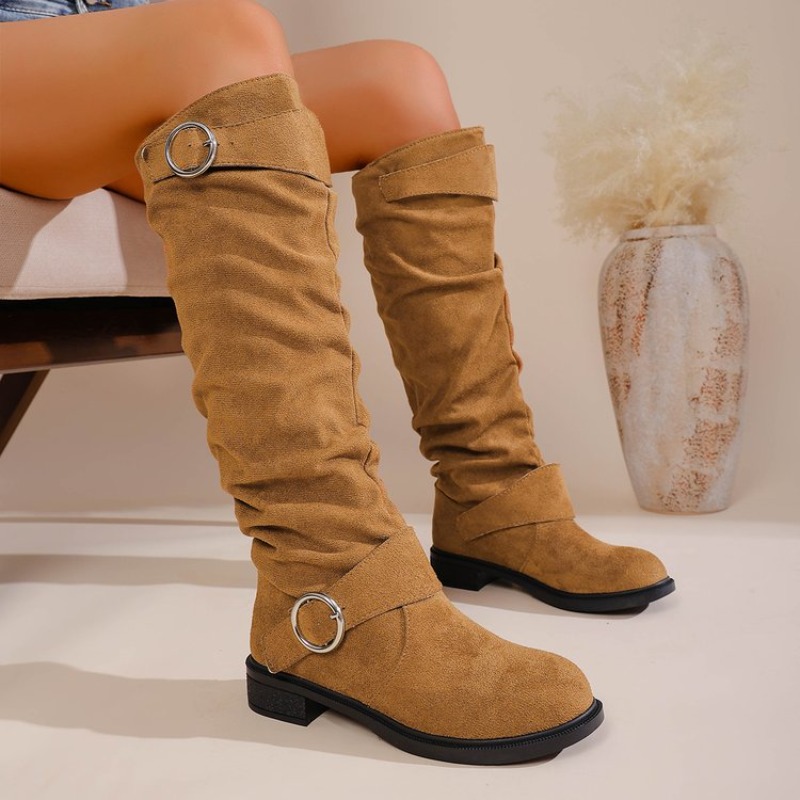 Vintage Western-Style Kniehohe – Vintage Fashion Heels Bewertung und Preis
