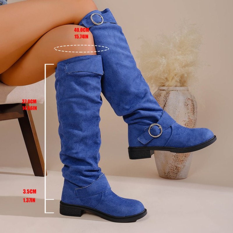 Vintage Western-Style Kniehohe – Vintage Fashion Heels Bewertung und Preis