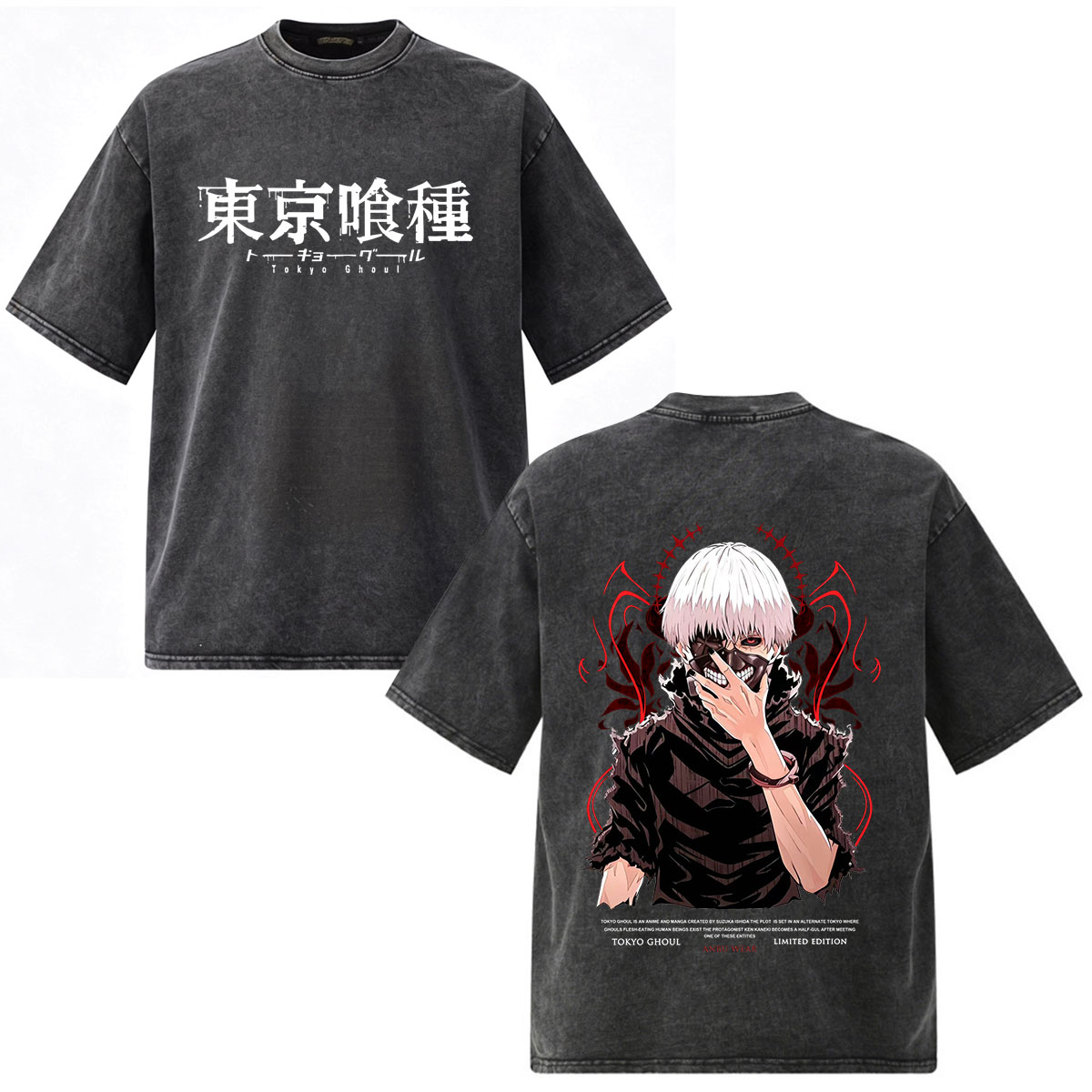 Vintage Washed Anime Tokyo Gho – Vintage Fashion Tokyo Bewertung und Preis