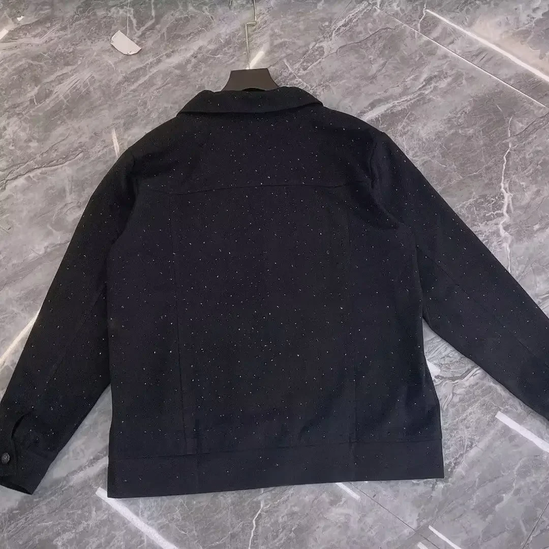Jeans-Mantel für Herren, Knopf – Patchwork Jean Jacket Bewertung und Preis