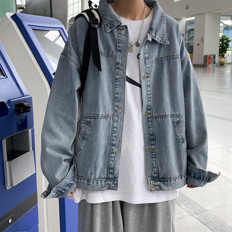 Winter 2025, männliche Jeansmä – Patchwork Jean Jacket Bewertung und Preis