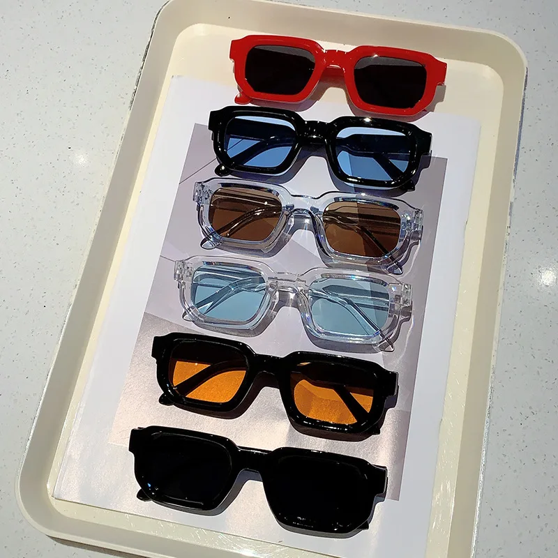Vintage Rechteckige Sonnenbril – Vintage Fashion Brands Bewertung und Preis