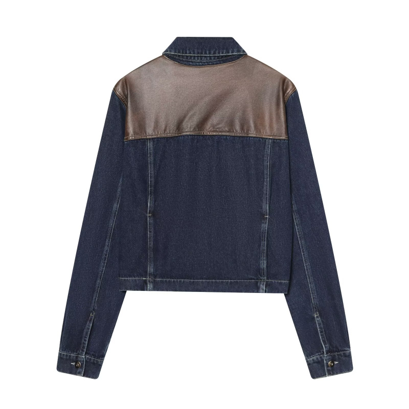 ETJ Damen Jeansjacke & Jeans S – Patchwork Jean Jacket Bewertung und Preis