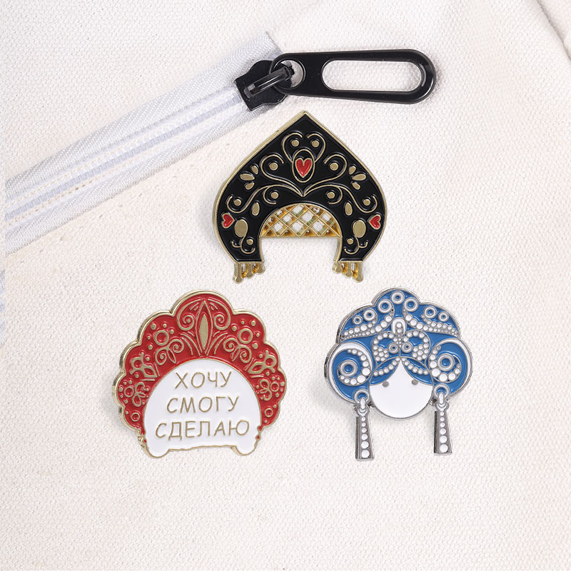 Gemischtes Emaille-Pin-Set: Ni – Vintage Fashion Quotes Bewertung und Preis