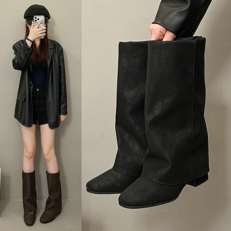 2026 Neue Vintage-Mode-Stiefel – Vintage Fashion Heels Bewertung und Preis