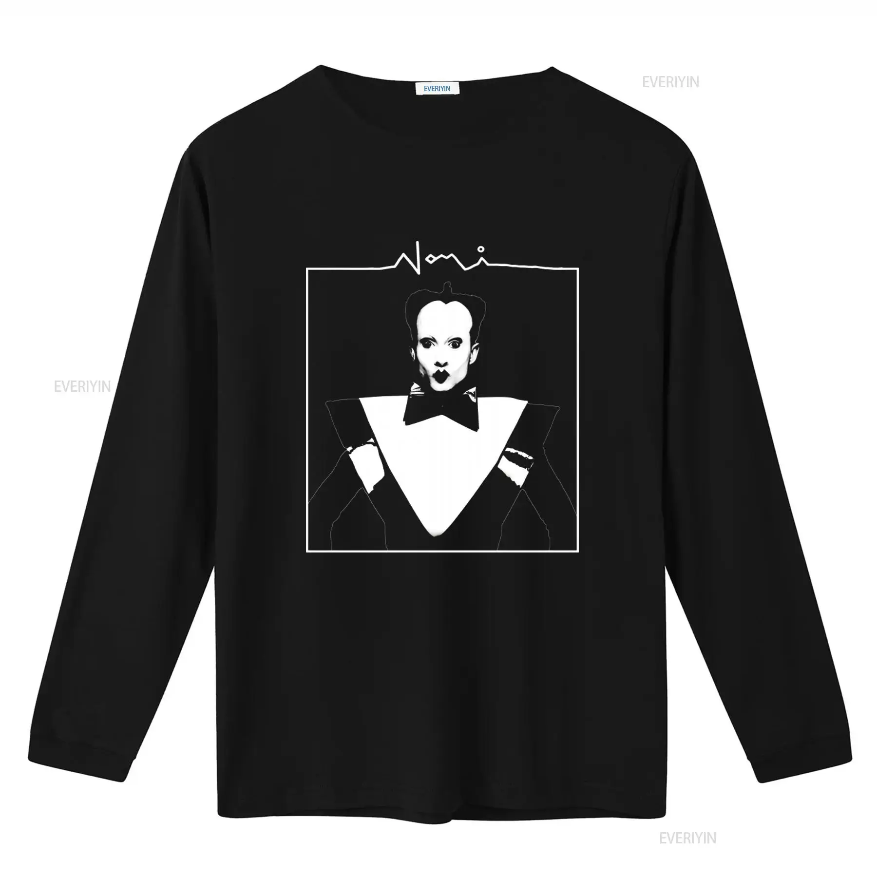 Klaus Nomi Face Print Herren-T – Vintage Fashion Looks Bewertung und Preis
