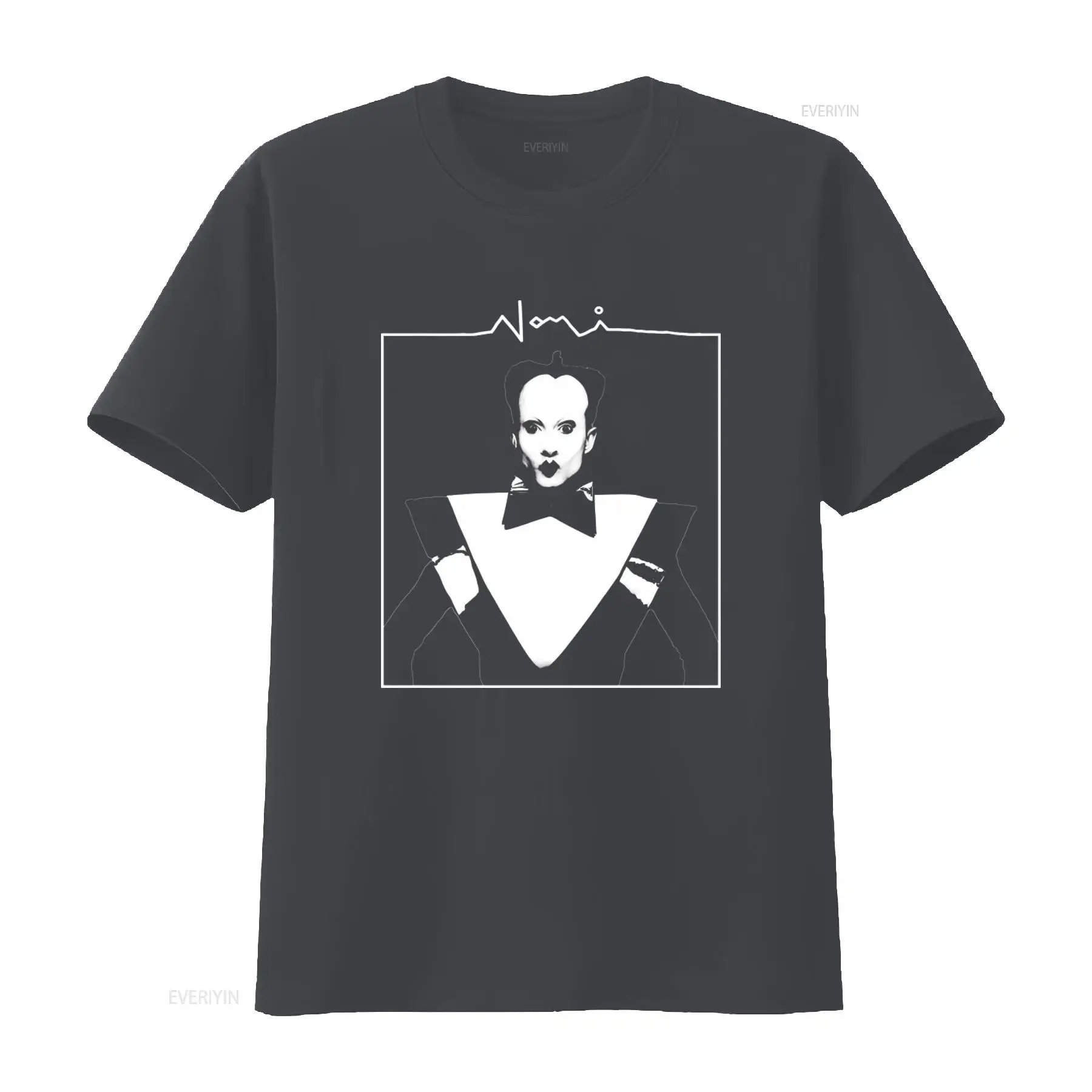 Klaus Nomi Face Print Herren-T – Vintage Fashion Looks Bewertung und Preis