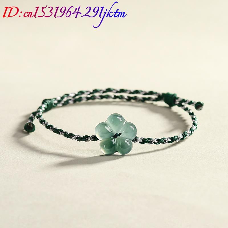 Burmesisches Jadeit-Blumenarmb – Vintage Fashion Accessories Bewertung und Preis