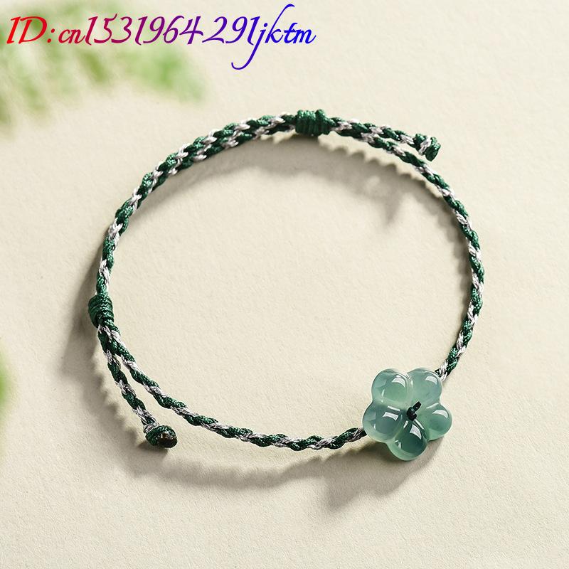 Burmesisches Jadeit-Blumenarmb – Vintage Fashion Accessories Bewertung und Preis