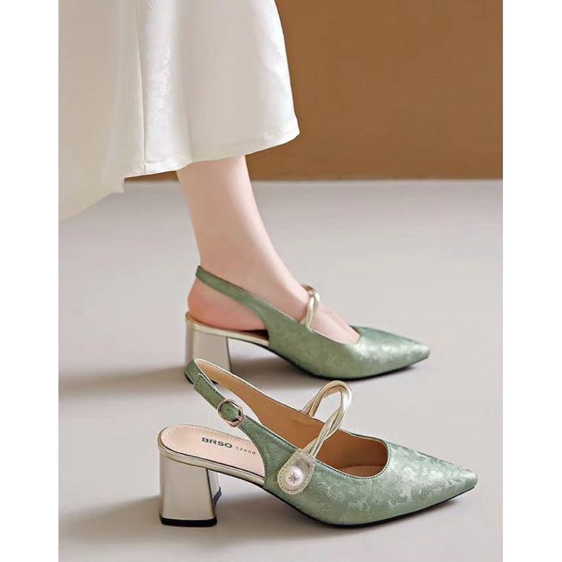 2026 Elegante Damen Slingback- – Vintage Fashion Heels Bewertung und Preis