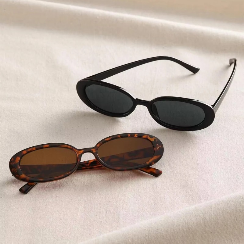 Vintage ovale Sonnenbrille für – Vintage Fashion Brands Bewertung und Preis