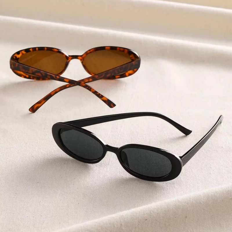 Vintage ovale Sonnenbrille für – Vintage Fashion Brands Bewertung und Preis