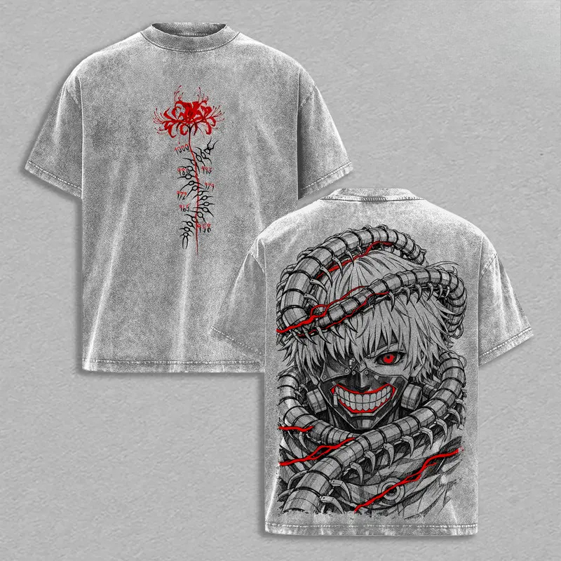 Manga Kaneki Ken Retro T-Shirt – Vintage Fashion Tokyo Bewertung und Preis