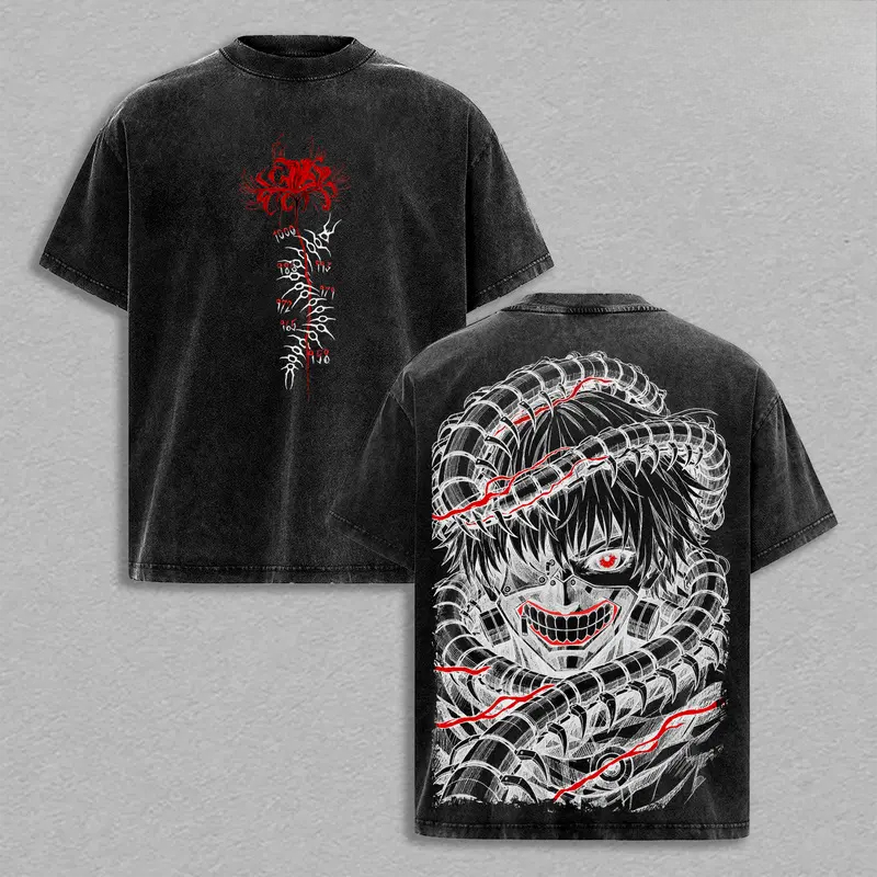 Manga Kaneki Ken Retro T-Shirt – Vintage Fashion Tokyo Bewertung und Preis